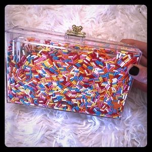 Cute Sprinkle clutch bag